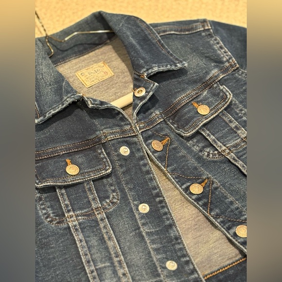 Ralph Lauren Girls Denim Trucker Jacket - Picture 3 of 7